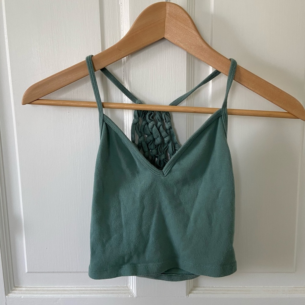 Green Tank Top/Bralete